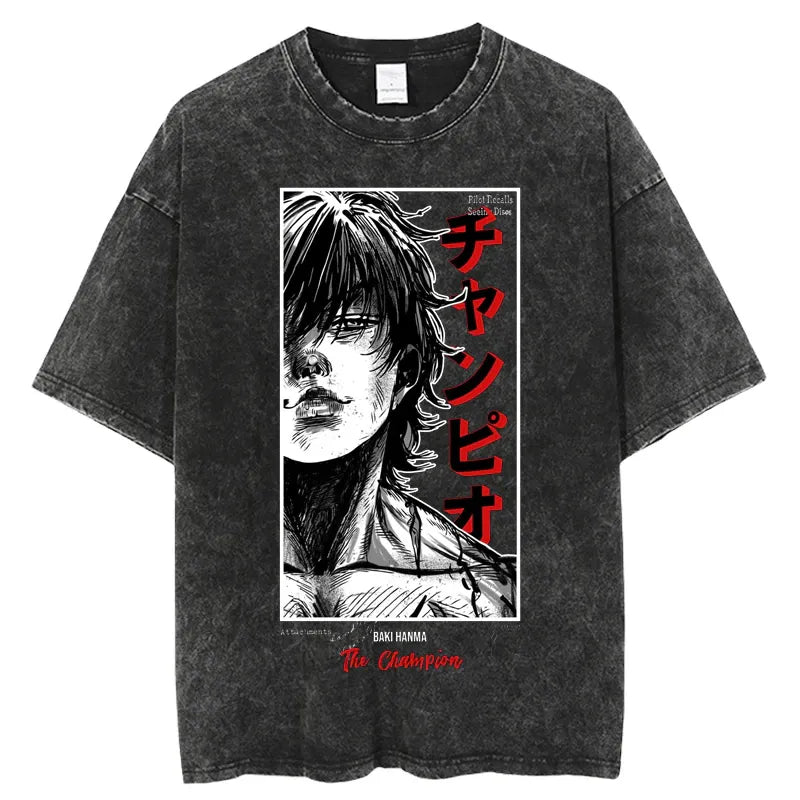 T shirt best sale champion manga