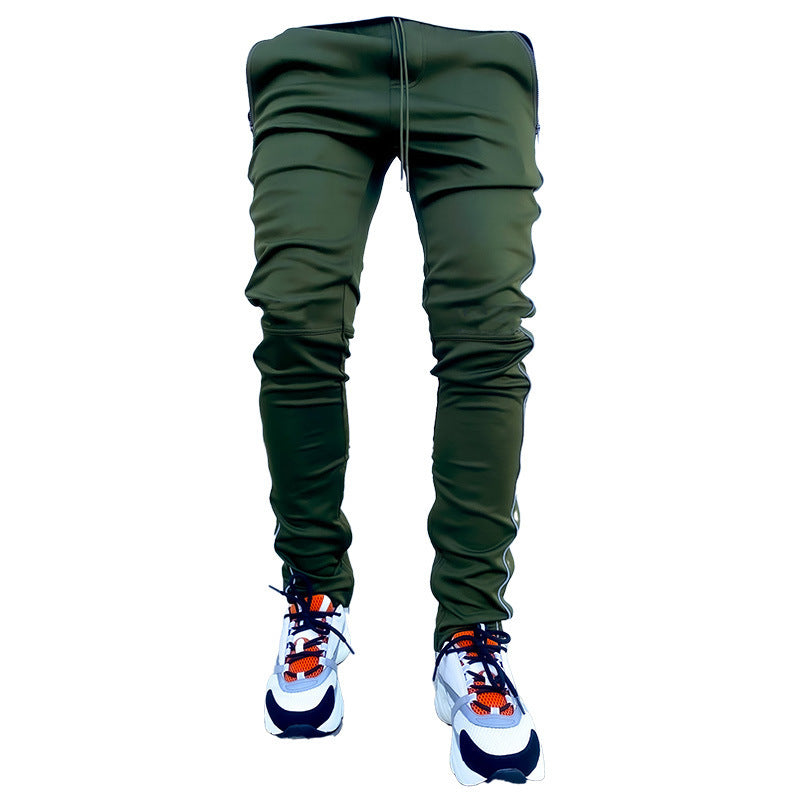 Reverse Pocket Stripe Joggers